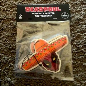Deadpool Lootcrate exclusive horchata air freshener